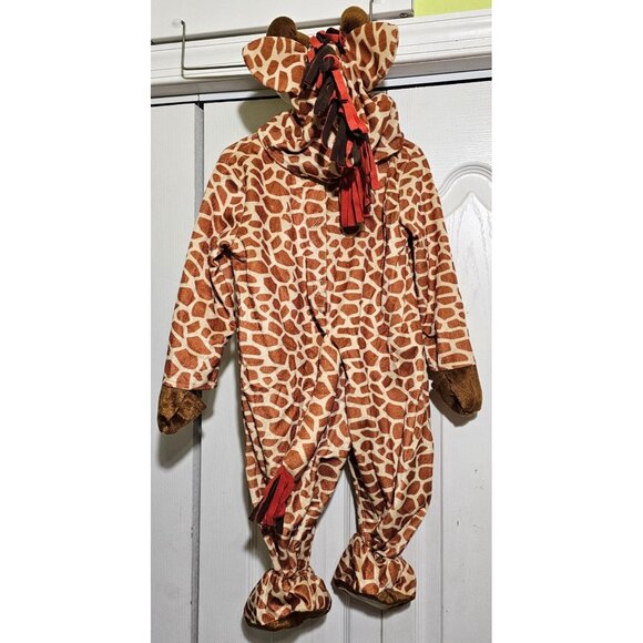 Junior Giraffe Baby Costume 12-24 Months Super Soft Halloween Zoo Jungle Safari - Picture 4 of 6